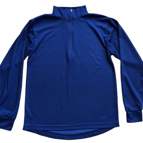 REI Women’s Navy Blue Base Layer Half- Zip sz S - Picture 1 of 10